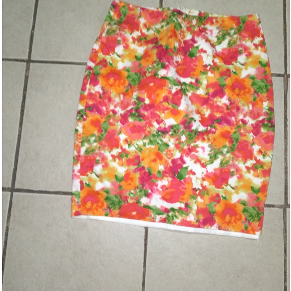 Vibrant Floral Skirt